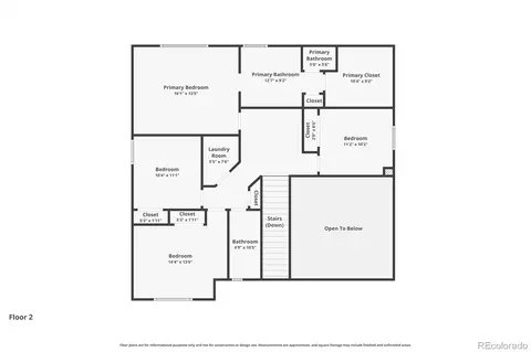 Floorplan - 5930 Stagecoach Ave, Firestone, CO 80504 photo 2 of 3