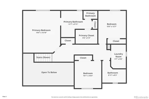 Floorplan - 19553 E 60th Pl, Aurora, CO 80019 photo 1 of 2