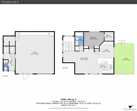 Floorplan - 24073 Peak Dr, Conifer, CO 80433 photo 3 of 3