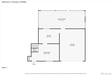Floorplan - 9449 Inca Ct, Thornton, CO 80260 photo 1 of 3
