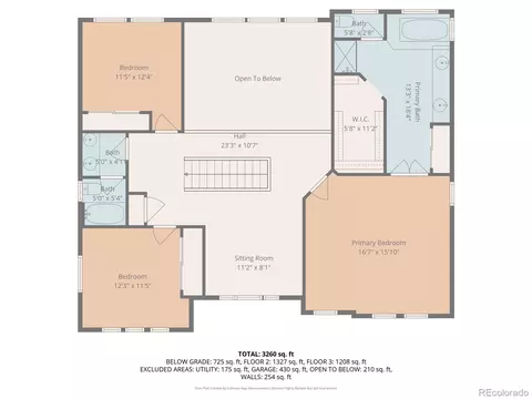 Floorplan - 24723 E Quarto, Aurora, CO 80016 photo 3 of 4