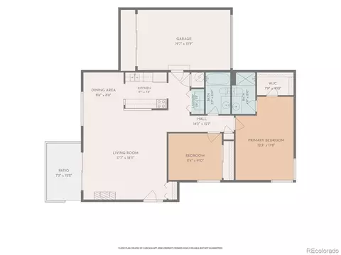 Floorplan - 8414 Everett Way #A, Arvada, CO 80005 photo 1 of 1