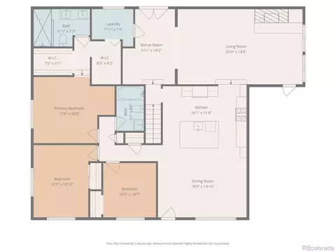 Floorplan - 6536 S Kit Carson St, Centennial, CO 80121 photo 1 of 3