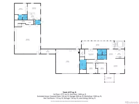 Floorplan - 22576 Eagle Dr, Elbert, CO 80106 photo 1 of 2
