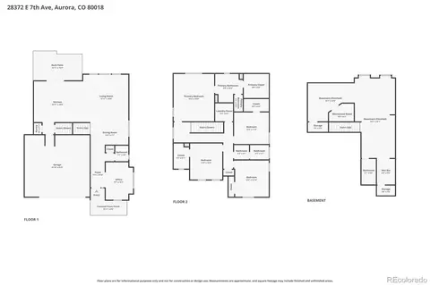 Floorplan - 28372 E 7th Ave, Watkins, CO 80137 photo 3 of 3
