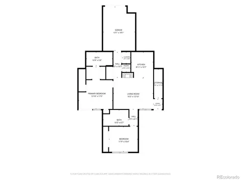 Floorplan - 18388 Eldorado Pl #K, Aurora, CO 80013 photo 1 of 1
