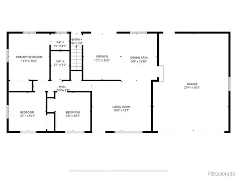 Floorplan - 10975 W 68th Ave, Arvada, CO 80004 photo 1 of 3