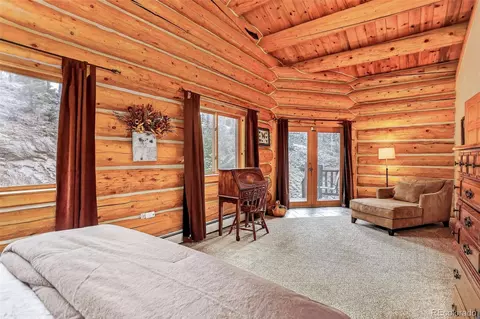 Bedroom - 626 Aspen Ln, Bailey, CO 80421 photo 8 of 9