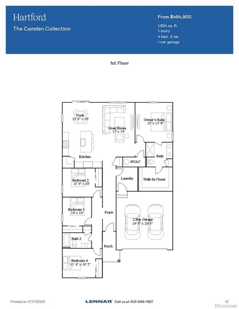 Floorplan - 45931 Mill Ave, Bennett, CO 80102 photo 1 of 1