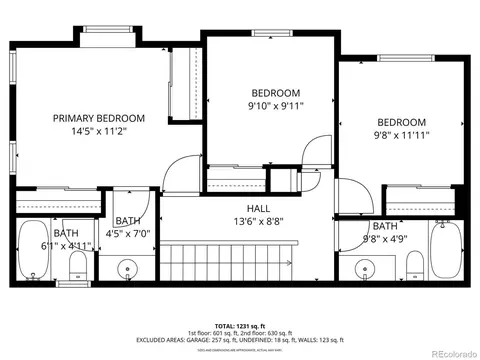 Floorplan - 12963 Grant Cir E #A, Thornton, CO 80241 photo 2 of 2