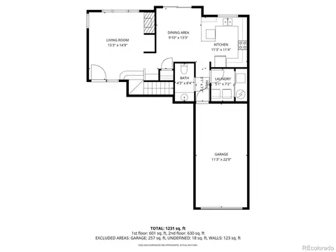 Floorplan - 12963 Grant Cir E #A, Thornton, CO 80241 photo 1 of 2