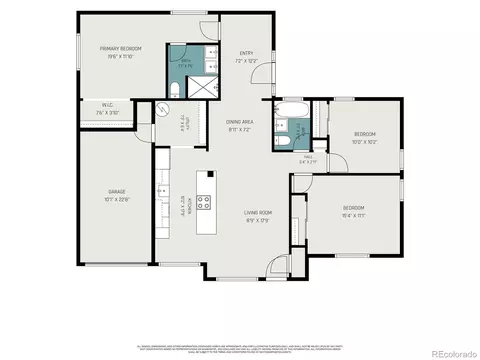 Floorplan - 4770 E Amherst Ave, Denver, CO 80222 photo 1 of 1