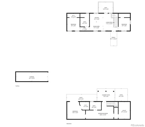 Floorplan - 280 Bunny Rd, Bailey, CO 80421 photo 1 of 1