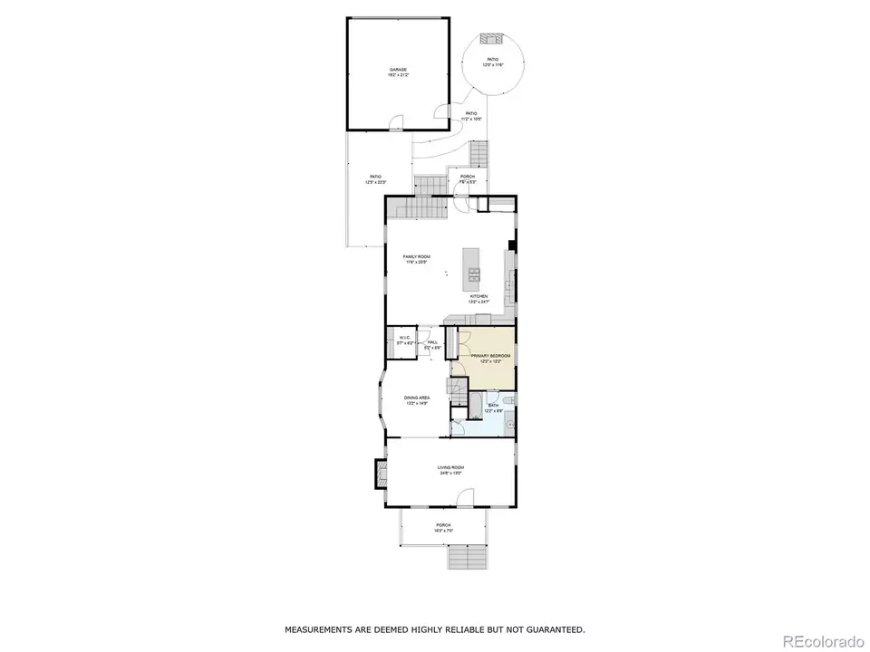 Floorplan - 515 S Grant St, Denver, CO 80209 photo 2 of 3