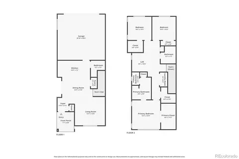 Floorplan - 27662 E 1st Ave, Aurora, CO 80018 photo 1 of 2