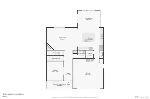 Floorplan - 12673 Grape St, Thornton, CO 80241 photo 2 of 3