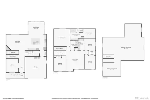 Floorplan - 12673 Grape St, Thornton, CO 80241 photo 1 of 3