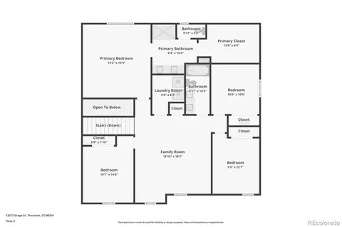 Floorplan - 12673 Grape St, Thornton, CO 80241 photo 3 of 3
