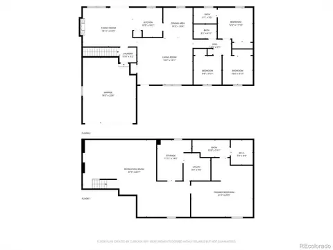 Floorplan - 3127 S Mobile Way, Aurora, CO 80013 photo 1 of 1