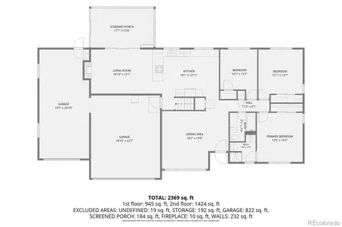 Floorplan - 6892 E Iliff Pl, Denver, CO 80224 photo 1 of 3