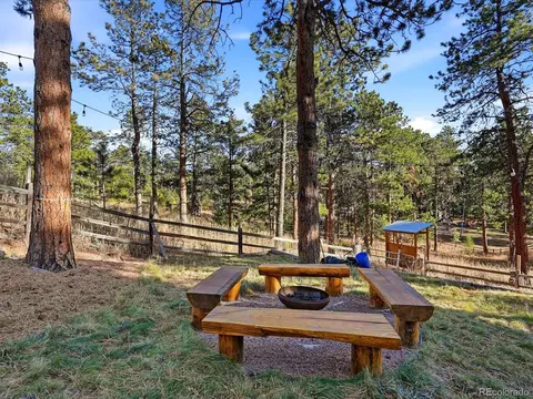 Exterior - 9808 Fallen Rock Rd, Conifer, CO 80433 photo 5 of 8