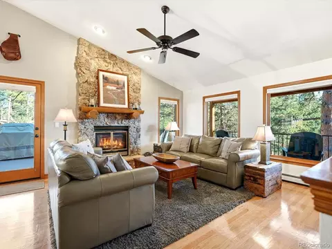 Living - 9808 Fallen Rock Rd, Conifer, CO 80433 photo 2 of 5