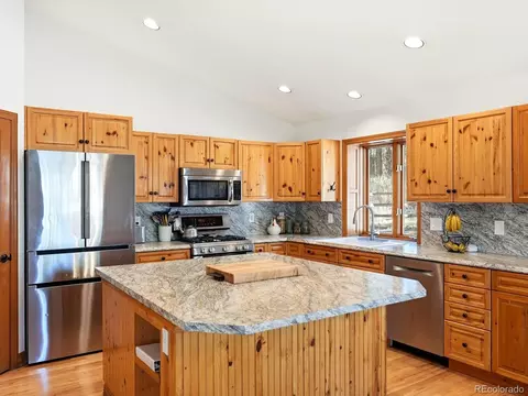 Kitchen - 9808 Fallen Rock Rd, Conifer, CO 80433 photo 3 of 7