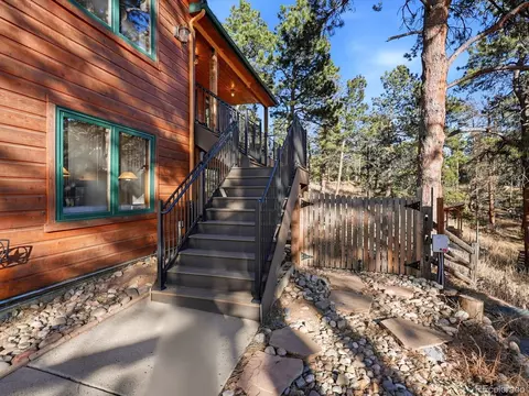 Exterior - 9808 Fallen Rock Rd, Conifer, CO 80433 photo 2 of 8