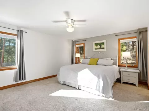 Bedroom - 9808 Fallen Rock Rd, Conifer, CO 80433 photo 4 of 5