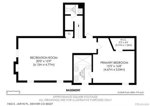 Floorplan - 7452 E Jarvis Pl, Denver, CO 80237 photo 3 of 4