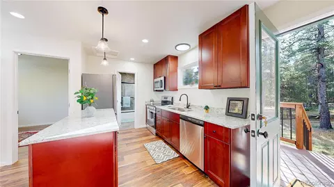 Kitchen - 225 Renaud Rd, Bailey, CO 80421 photo 1 of 3