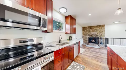 Kitchen - 225 Renaud Rd, Bailey, CO 80421 photo 3 of 3