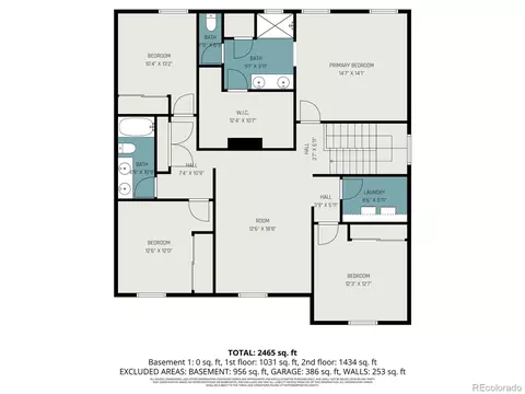 Floorplan - 24068 E Atlantic Pl, Aurora, CO 80018 photo 3 of 3