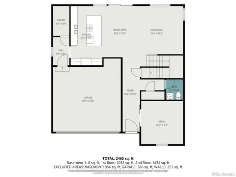 Floorplan - 24068 E Atlantic Pl, Aurora, CO 80018 photo 2 of 3