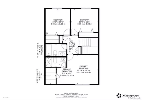 Floorplan - 9250 E Mansfield Ave, Denver, CO 80237 photo 1 of 2