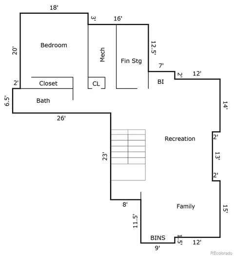 Floorplan - 7006 E Archer Pl, Denver, CO 80230 photo 3 of 3