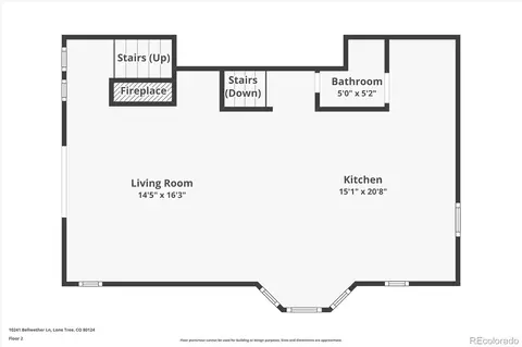 Floorplan - 10241 Bellwether Ln, Lone Tree, CO 80124 photo 2 of 3