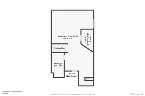 Floorplan - 19153 E 39th Pl, Denver, CO 80249 photo 3 of 3