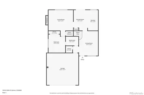 Floorplan - 19153 E 39th Pl, Denver, CO 80249 photo 1 of 3