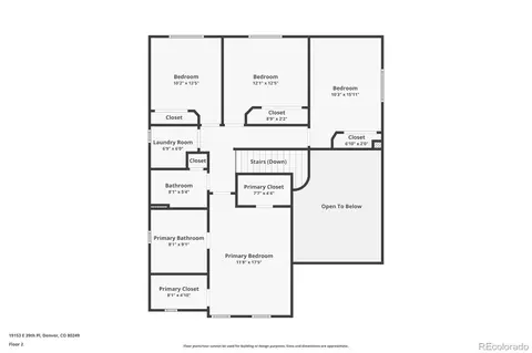 Floorplan - 19153 E 39th Pl, Denver, CO 80249 photo 2 of 3