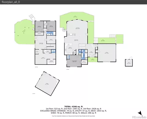 Floorplan - 198 Park Ave, Bailey, CO 80421 photo 1 of 1