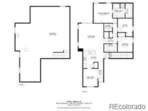 Floorplan - 9573 Cherry Ln, Denver, CO 80229 photo 1 of 3