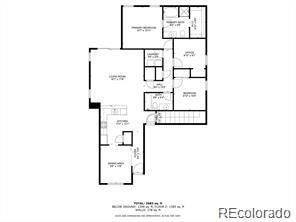 Floorplan - 9573 Cherry Ln, Denver, CO 80229 photo 2 of 3