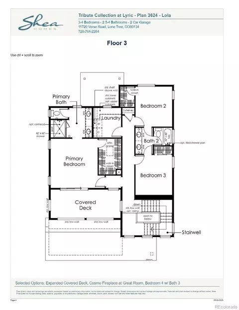 Floorplan - 11567 Amplify Cir, Lone Tree, CO 80124 photo 3 of 3