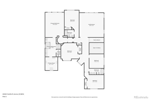 Floorplan - 25338 E Costilla Pl, Aurora, CO 80016 photo 3 of 3