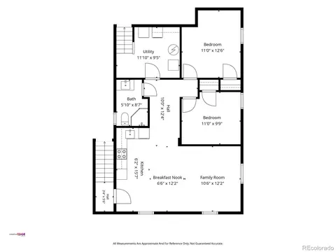 Floorplan - 4806 E 19th Ave, Denver, CO 80220 photo 1 of 2