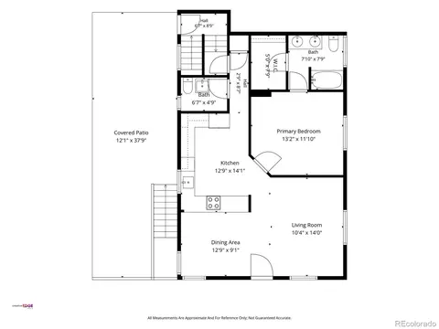 Floorplan - 4806 E 19th Ave, Denver, CO 80220 photo 2 of 2