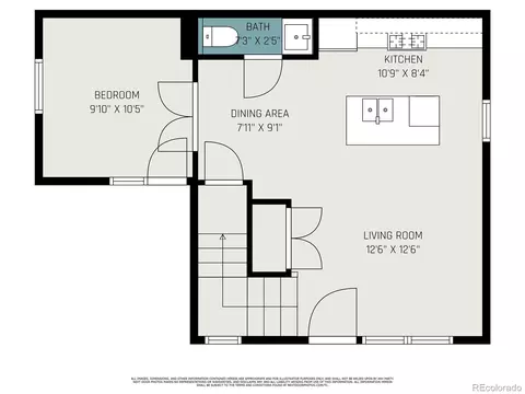 Floorplan - 2535 Spruce St, Boulder, CO 80302 photo 5 of 6