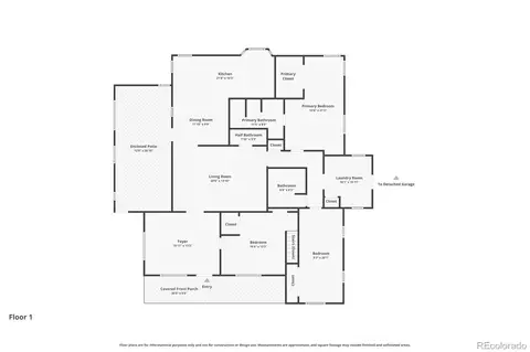 Floorplan - 5215 Eldridge St, Arvada, CO 80002 photo 1 of 1
