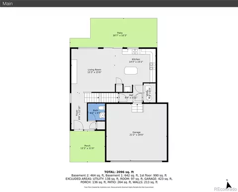 Floorplan - 18261 E 47th Dr, Denver, CO 80249 photo 1 of 4